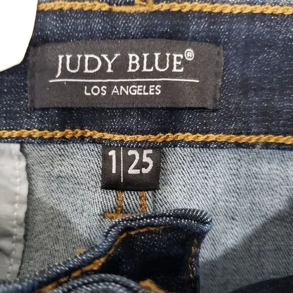Judy Blue High Waist Skinny Fit Stretch Jeans Phone Pocket Women's Size 1/25 NWT - Picture 2 of 13